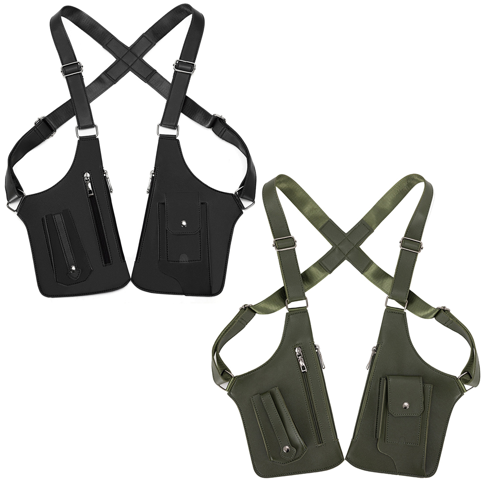 Edc Carry For Men - Tatical EDC Men's Chest Rigs Anti-Theft