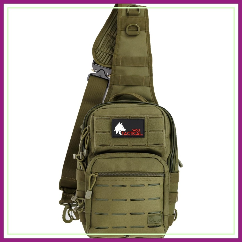 Edc Concealed Carry Bag - EDC Sling Bag for Men -