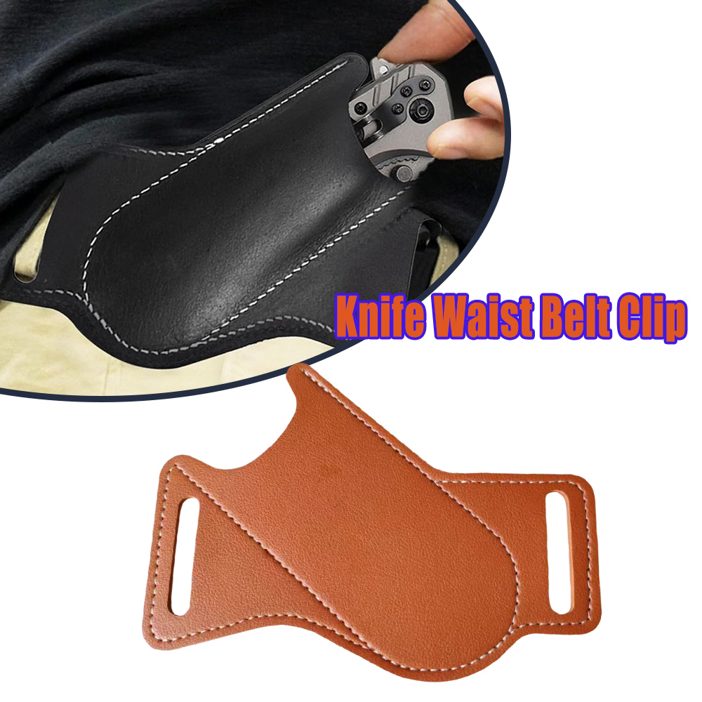 Leather Edc. Carry Pouch - Tactical Molle Pouch Universal EDC Waist