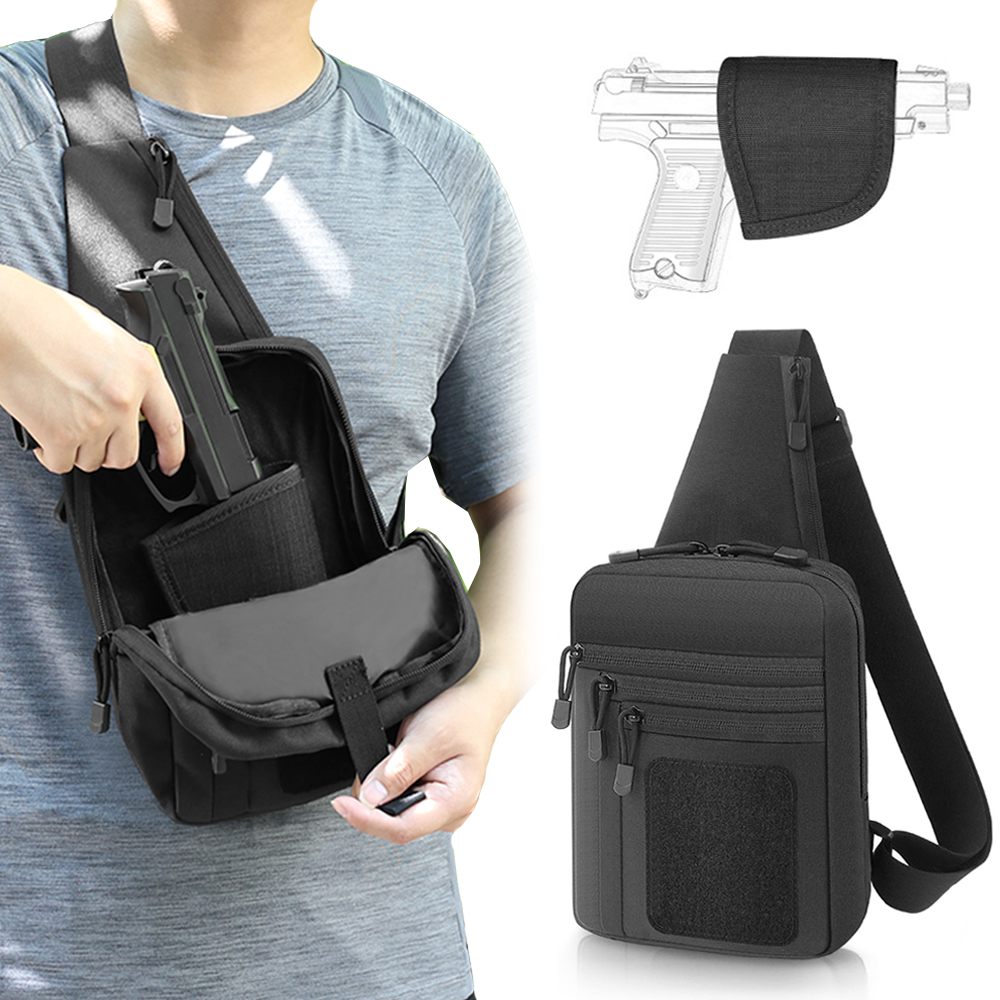 Edc Carry Bag For Pistol - Tactical Pistol Gun Bag Concealed Carry