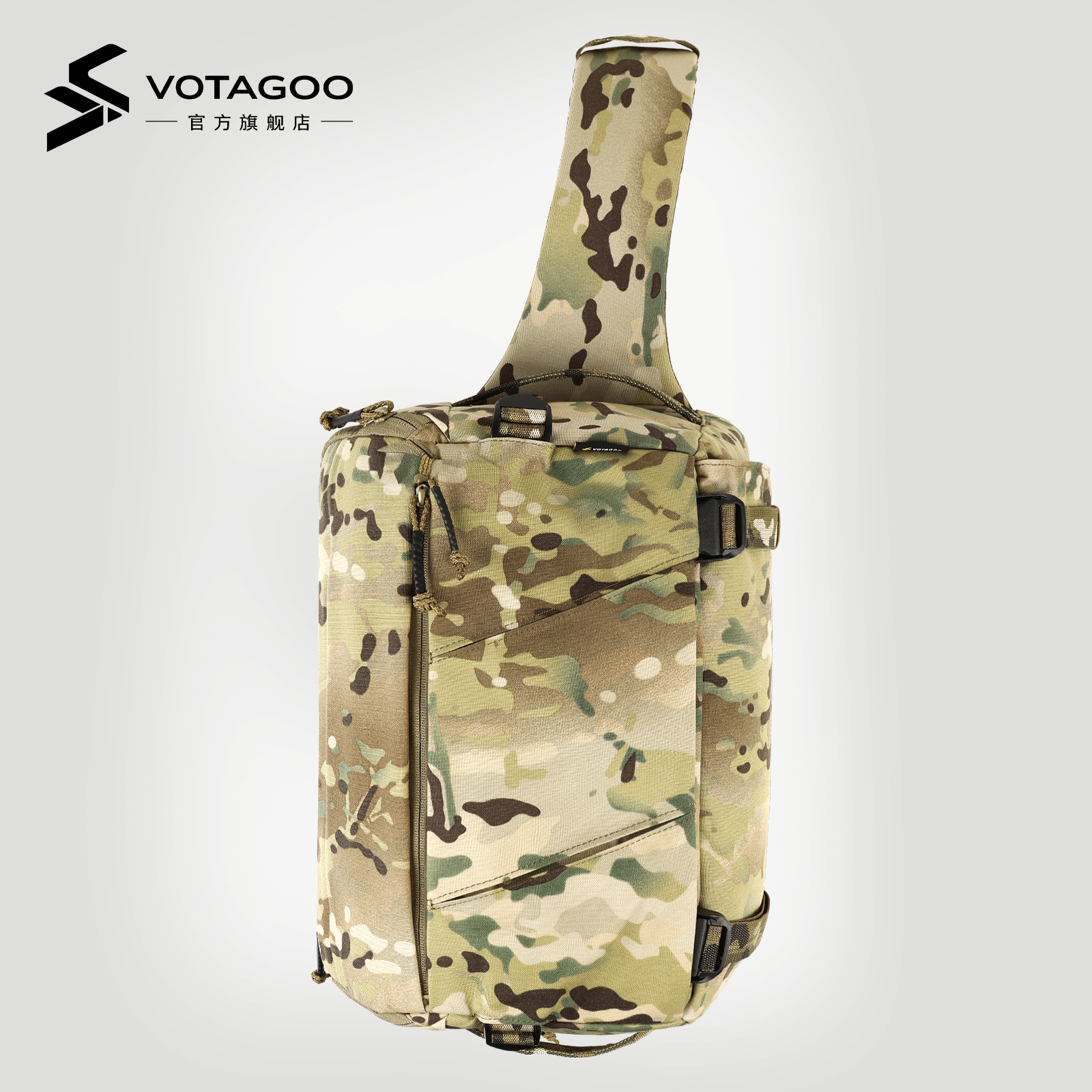 Edc Concealed Carry Bag - VOTAGOO 13L Tactical Sling Bag -