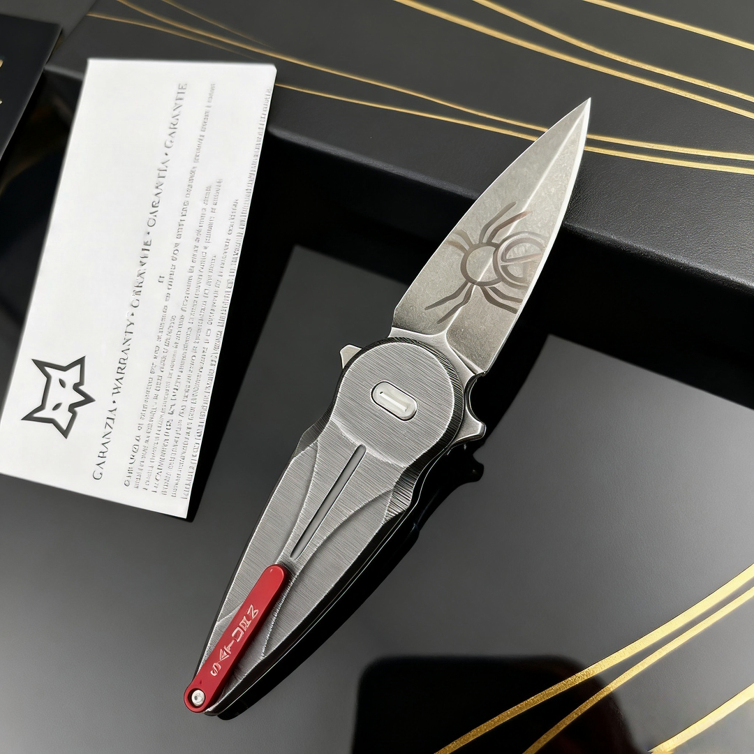Everyday Carry (Edc) Knife - 2026 new FX-551 - Golden Cricket-shaped