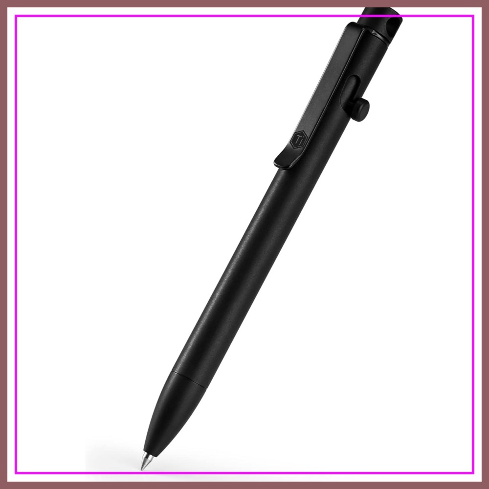 Edc Carry Clip - Bolt Action EDC Pen with Clip,