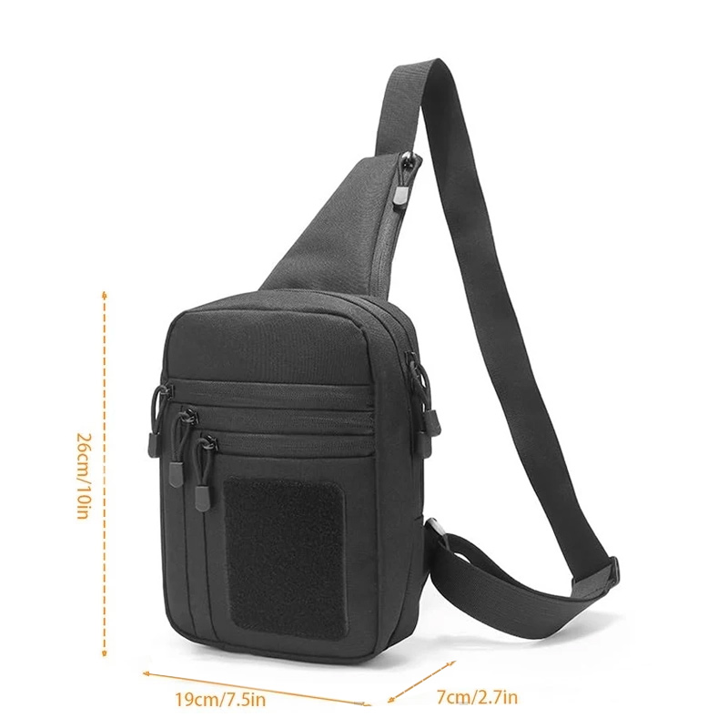 Edc Carry Bag For Pistol - EDC 1000D Tactical Chest Bag Pistol
