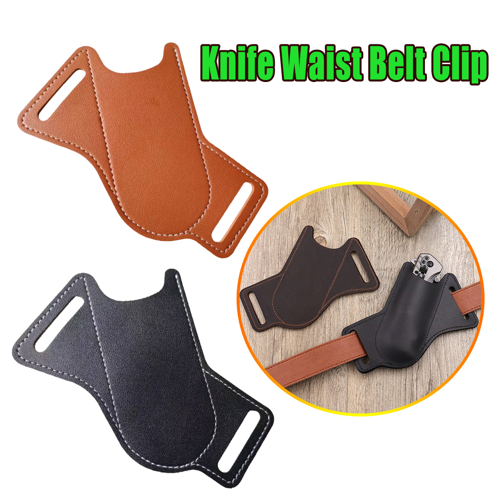 Leather Edc. Carry Pouch - Molle Pouch Universal EDC Waist Hang