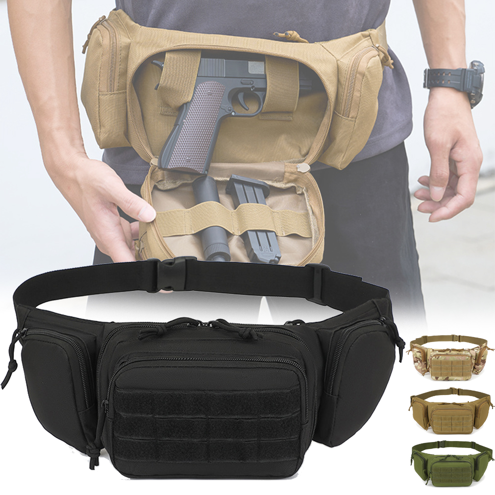 Edc Carry Fanny Pack - Tactical Fanny Pack Bag Concealed Carry