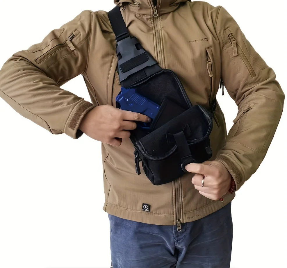 Tactical Sling Bag Concealed C – обзор и цена Edc Carry Fanny Pack
