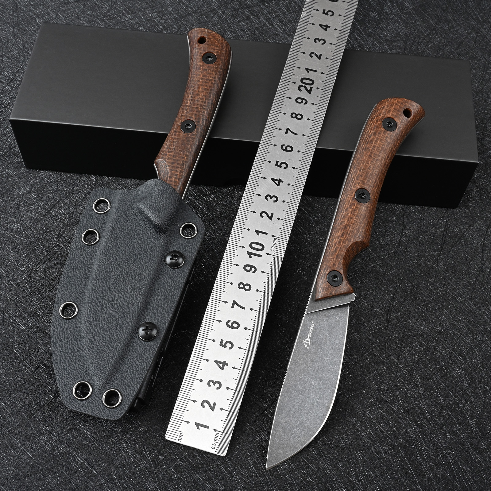 SDOKEDC DC53 Steel EDC Utility – обзор и цена Edc Fixed Blade Deep Carry