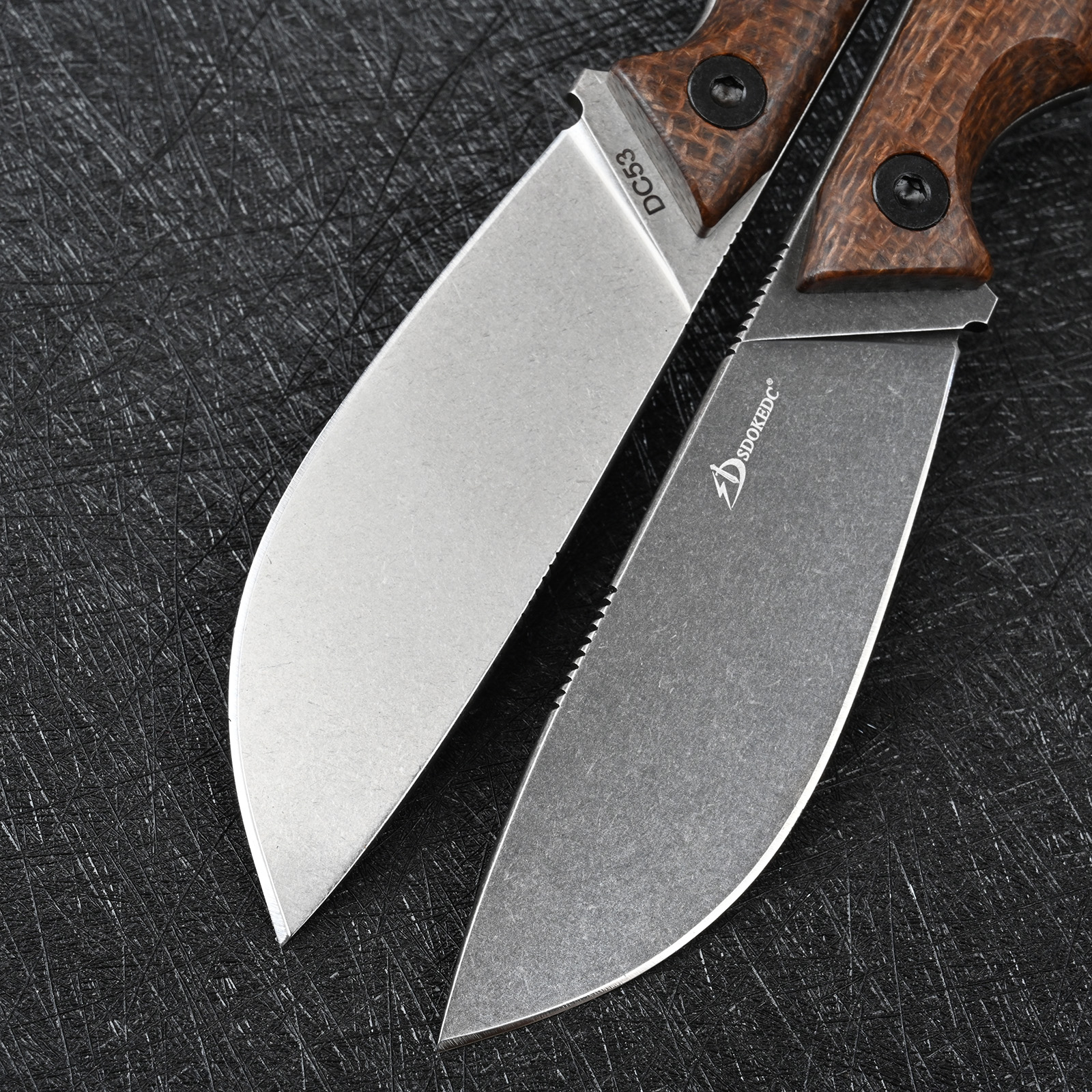 SDOKEDC DC53 Steel EDC Utility – обзор и цена Edc Fixed Blade Deep Carry