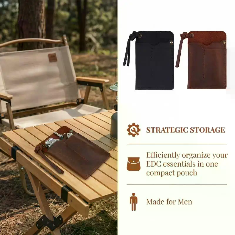 Handmade Genuine Leather EDC T – обзор и цена Edc Carry Clip