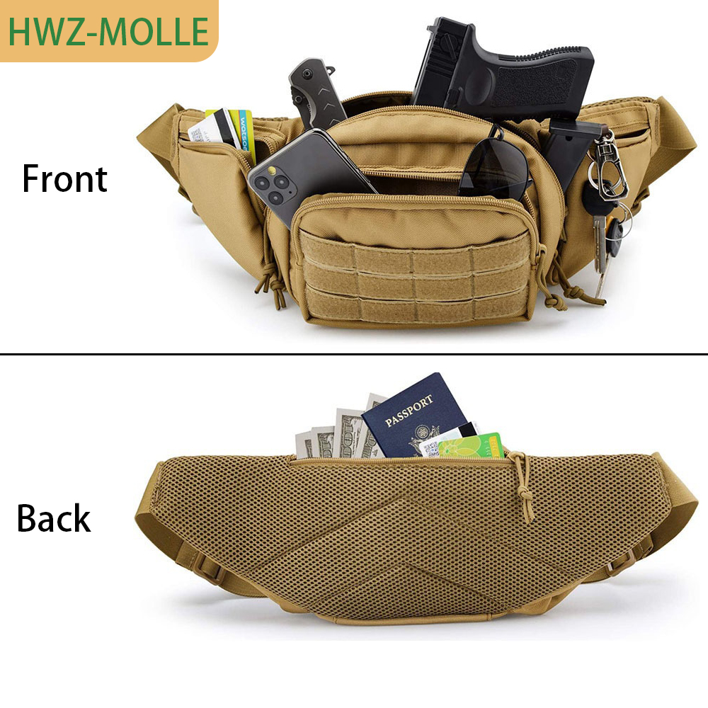Tactical Molle Fanny Pack Wais – обзор и цена Edc Carry Fanny Pack
