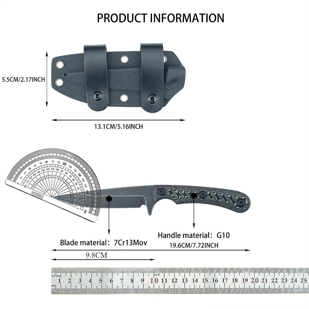 Full Tang Fixed Blade Knives 7 – обзор и цена Everyday Carry (Edc) Knife