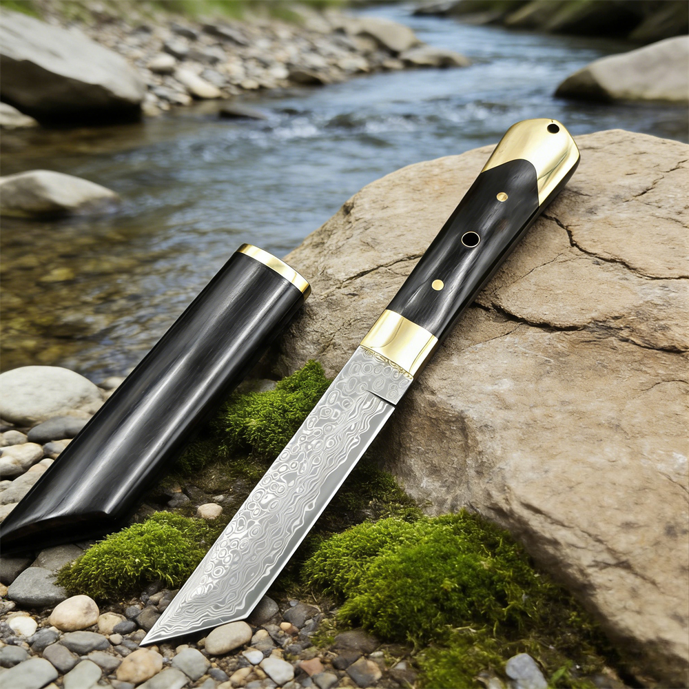 High Hardness Damascus Blade E – обзор и цена Edc Pocket Carry Fixed Blade