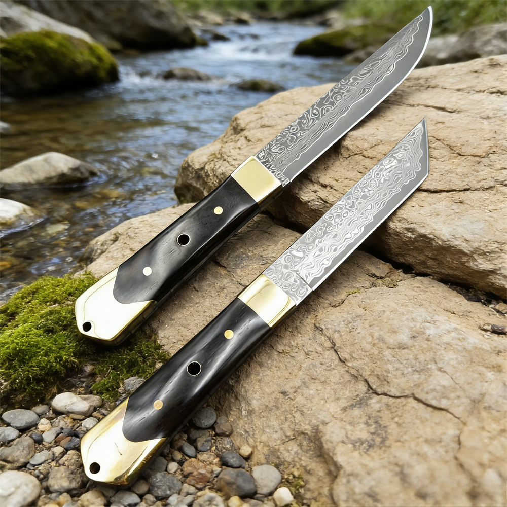 High Hardness Damascus Blade E – обзор и цена Edc Pocket Carry Fixed Blade