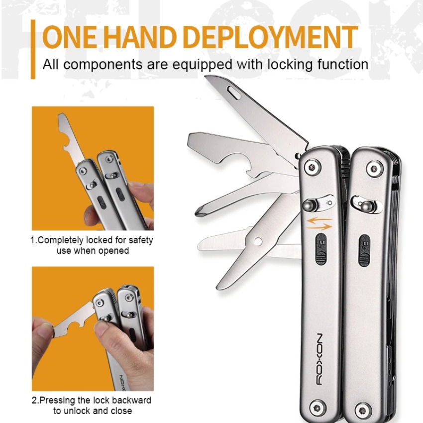 R's Genuine S804G Flex Multi T – обзор и цена Edc Carry Pliers