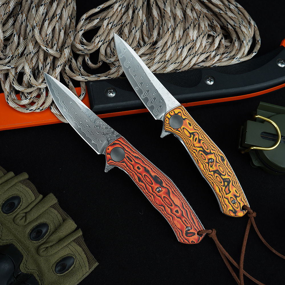 KS 4020 Damascus Knife Portabl – обзор и цена Edc Carry For Men