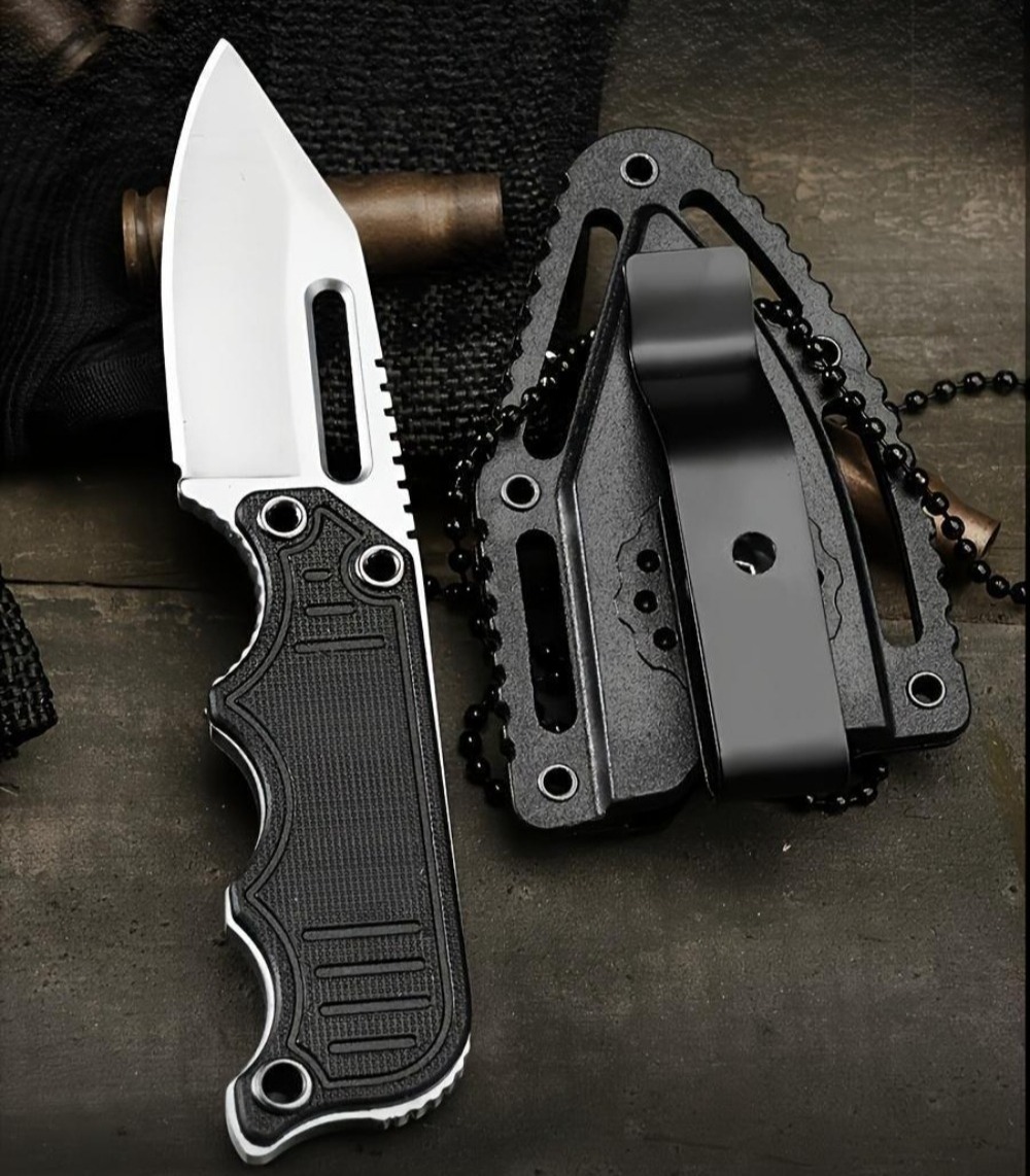 Portable Neck Knife with Kydex – обзор и цена Everyday Carry (Edc) Knife