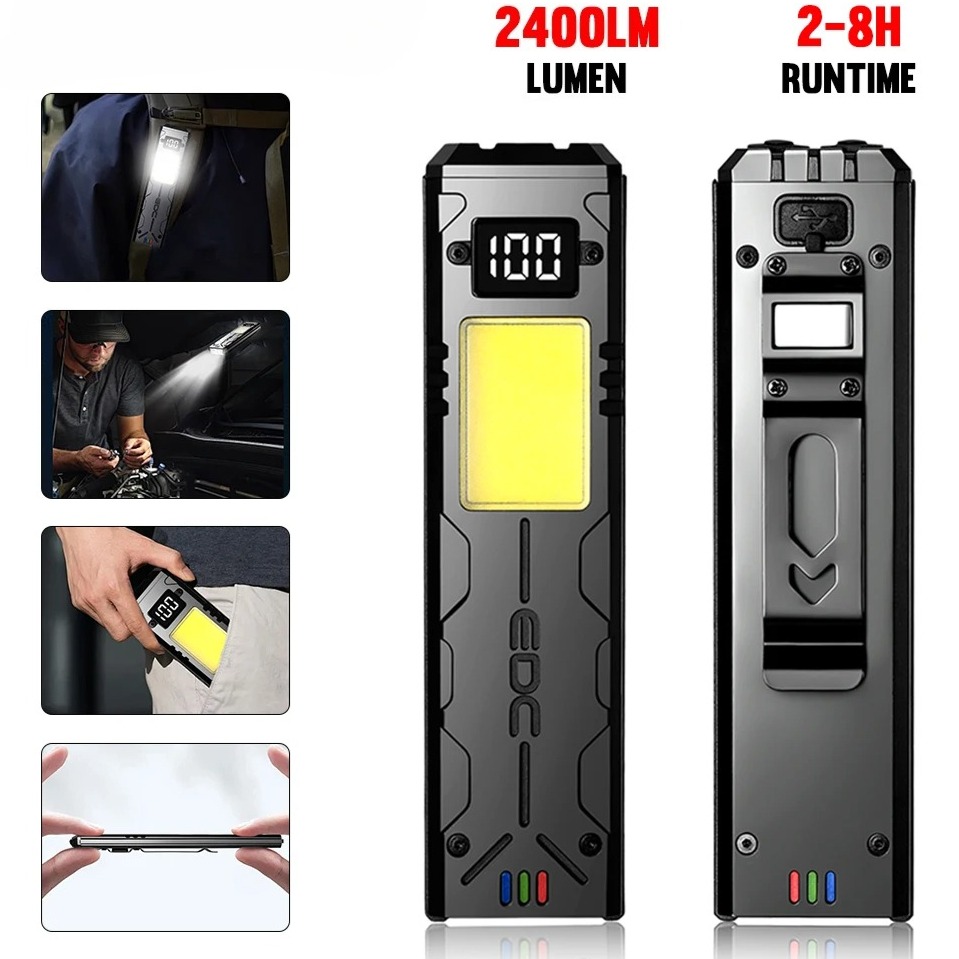 Multifunctional EDC LED Flashl – обзор и цена Edc Carry Clip