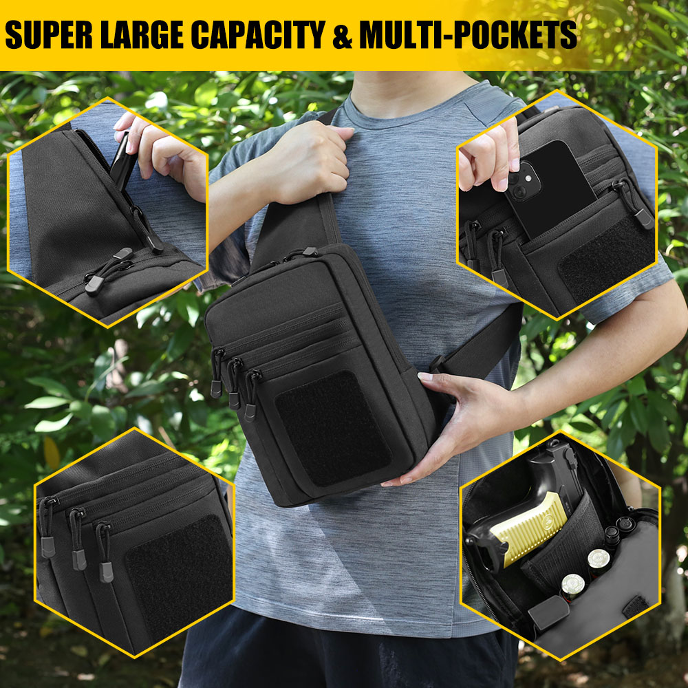 Tactical Pistol Gun Bag Concea – обзор и цена Edc Carry Bag For Pistol