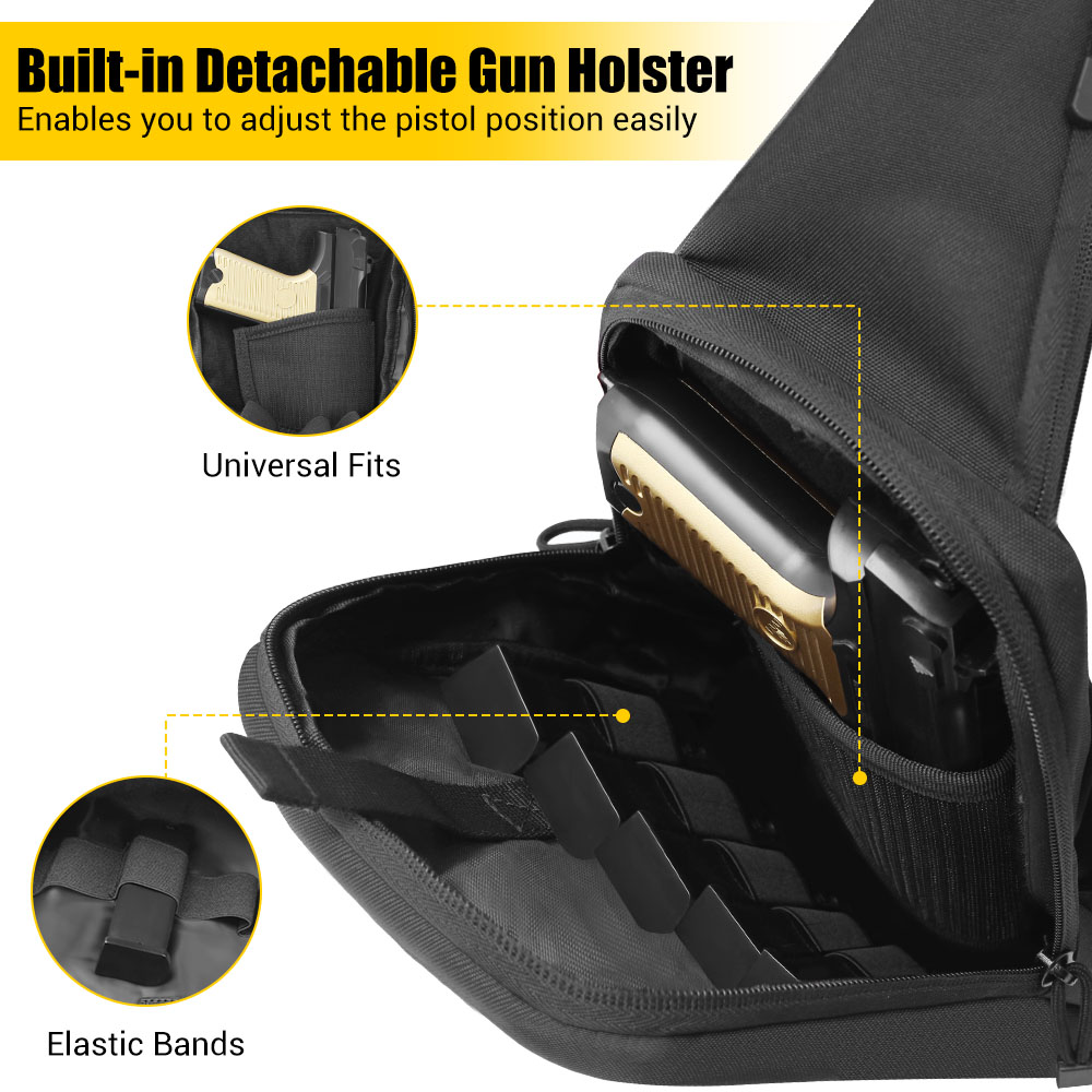 Tactical Pistol Gun Bag Concea – обзор и цена Edc Carry Bag For Pistol