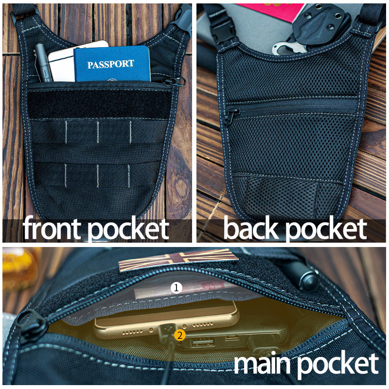 Underarm Tactical Shoulder Bag – обзор и цена Edc Concealed Carry