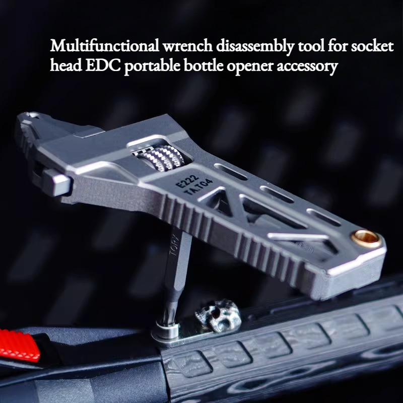 TC4 All-titanium Alloy Wrench  – обзор и цена Edc Carry Pliers