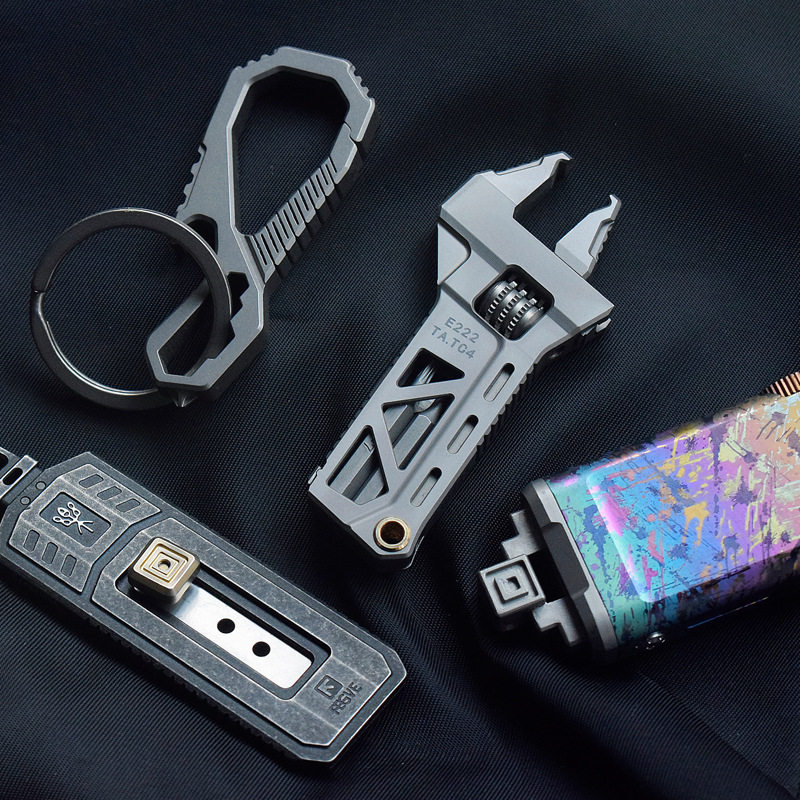TC4 All-titanium Alloy Wrench  – обзор и цена Edc Carry Pliers