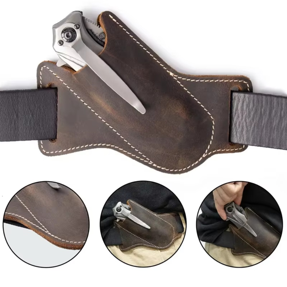 Premium Rugged Leather Knife S – обзор и цена Edc Carry Clip