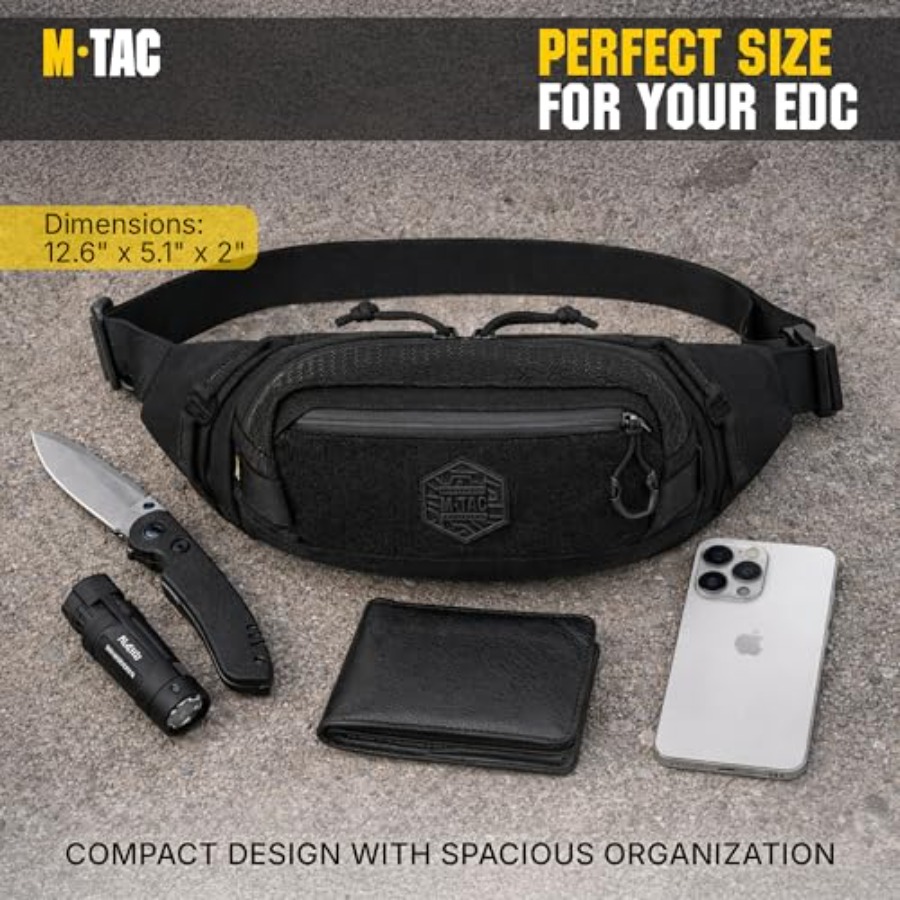 Military Tactical Mens Fanny P – обзор и цена Edc Carry Fanny Pack