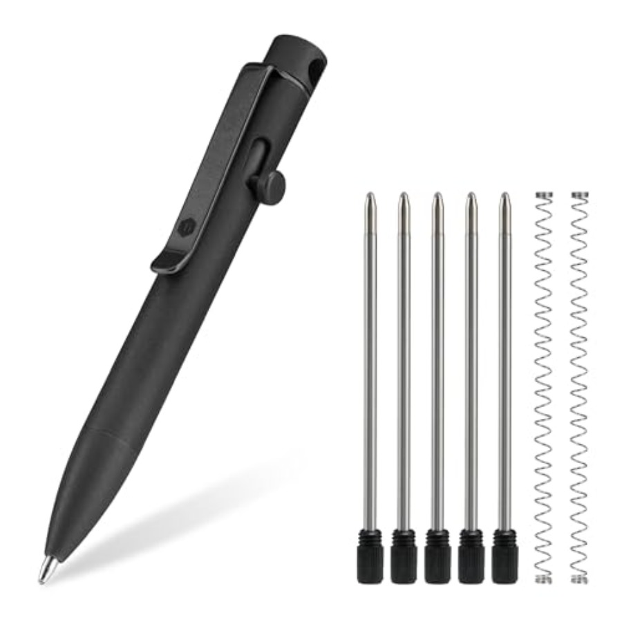 Bolt Action EDC Pen with Clip  – обзор и цена Edc Carry Clip