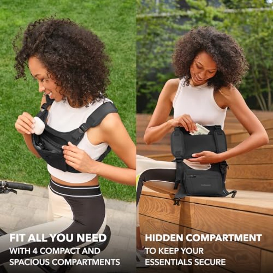 Running Chest Pack Reflective  – обзор и цена Leather Edc. Carry Pouch