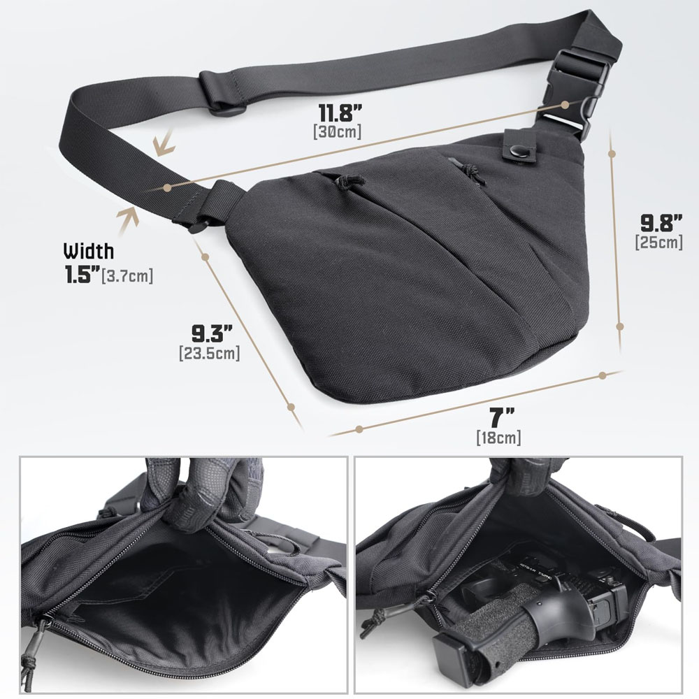 Tactical Concealed Gun Carry B – обзор и цена Edc Carry Bag For Pistol