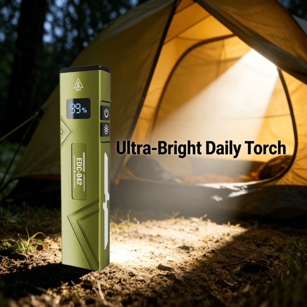 EDC Flashlight Rechargeable UV – обзор и цена Edc Carry Clip