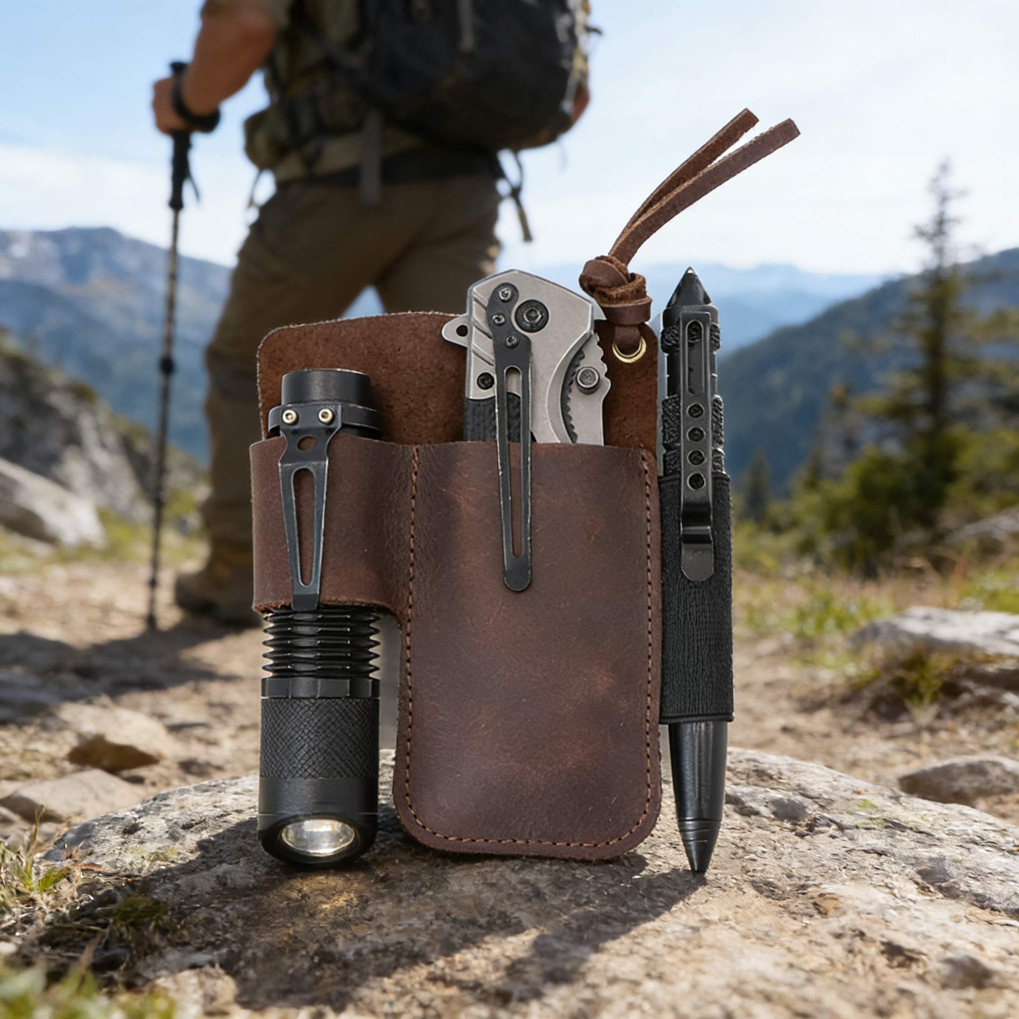 EDC Leather Flashlight Tool Ho – обзор и цена Edc Everyday Carry