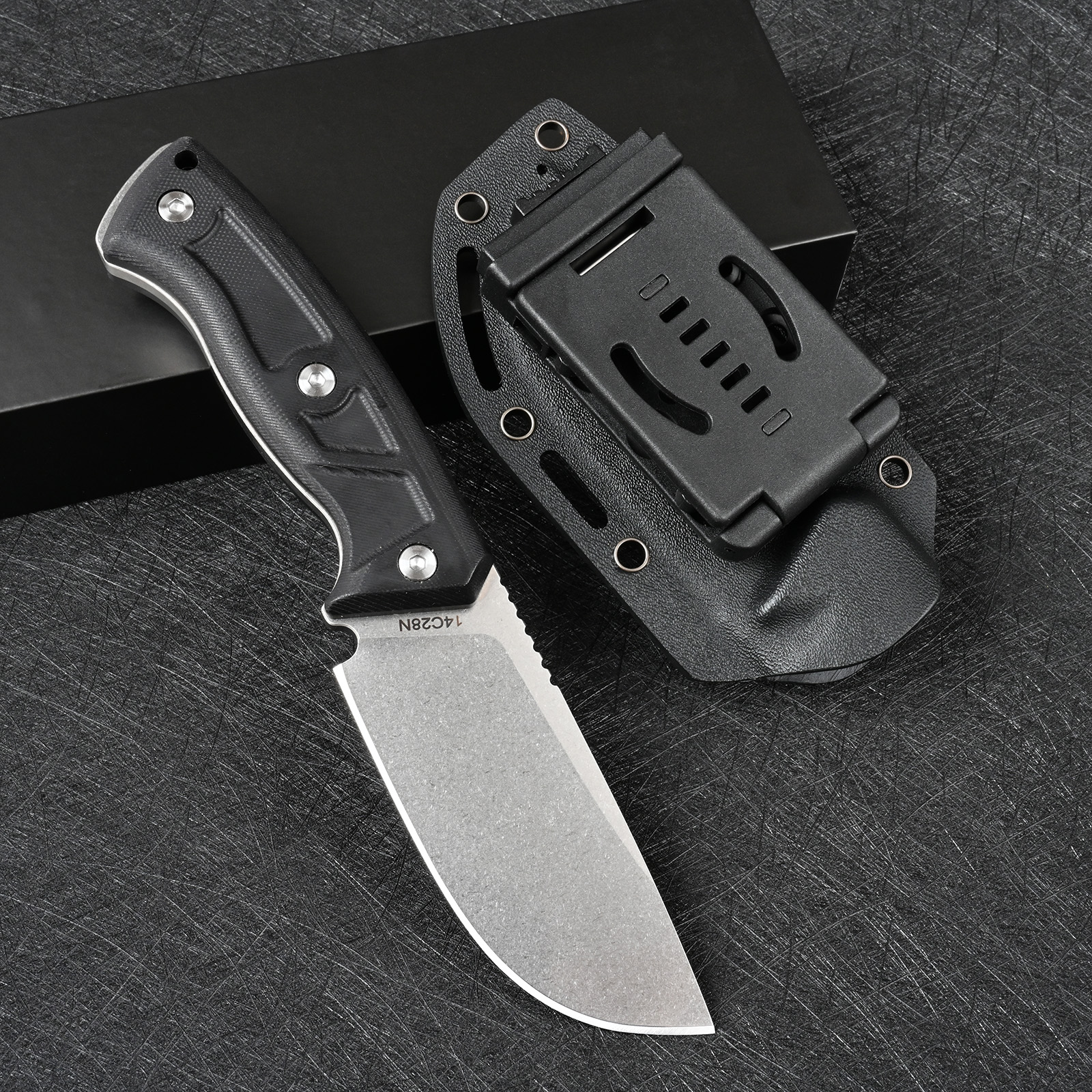 SDOKEDC 14C28N Steel EDC Utili – обзор и цена Edc Fixed Blade Deep Carry