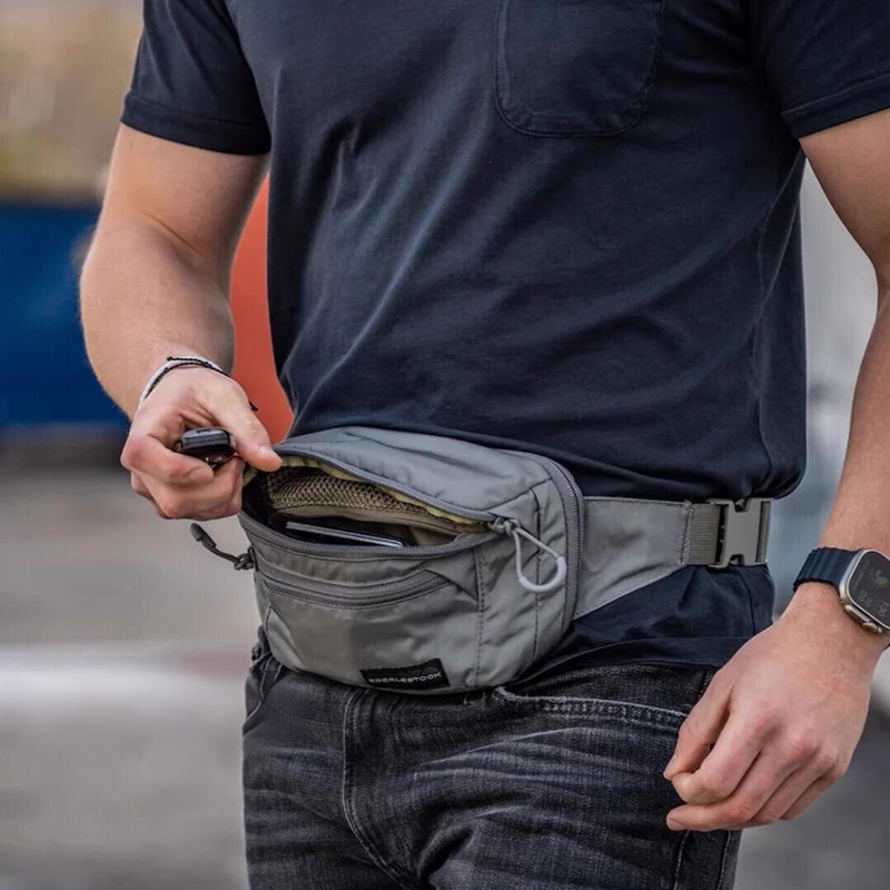 Mens Belt Bag with Adjustable  – обзор и цена Edc Carry Fanny Pack