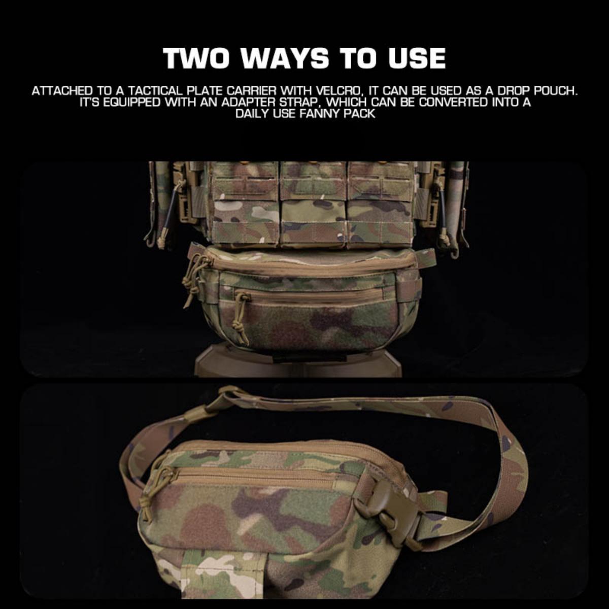 DP Universal Drop Pouch Dual-P – обзор и цена Edc Carry Fanny Pack