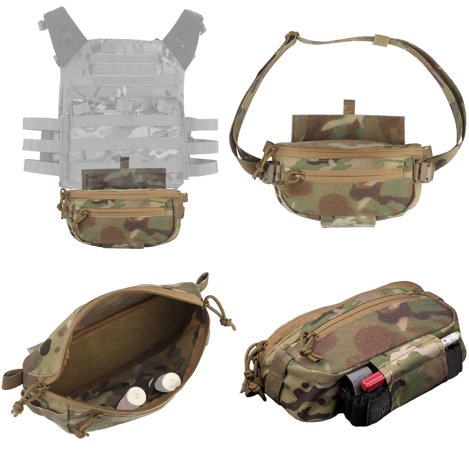 DP Universal Drop Pouch Dual-P – обзор и цена Edc Carry Fanny Pack