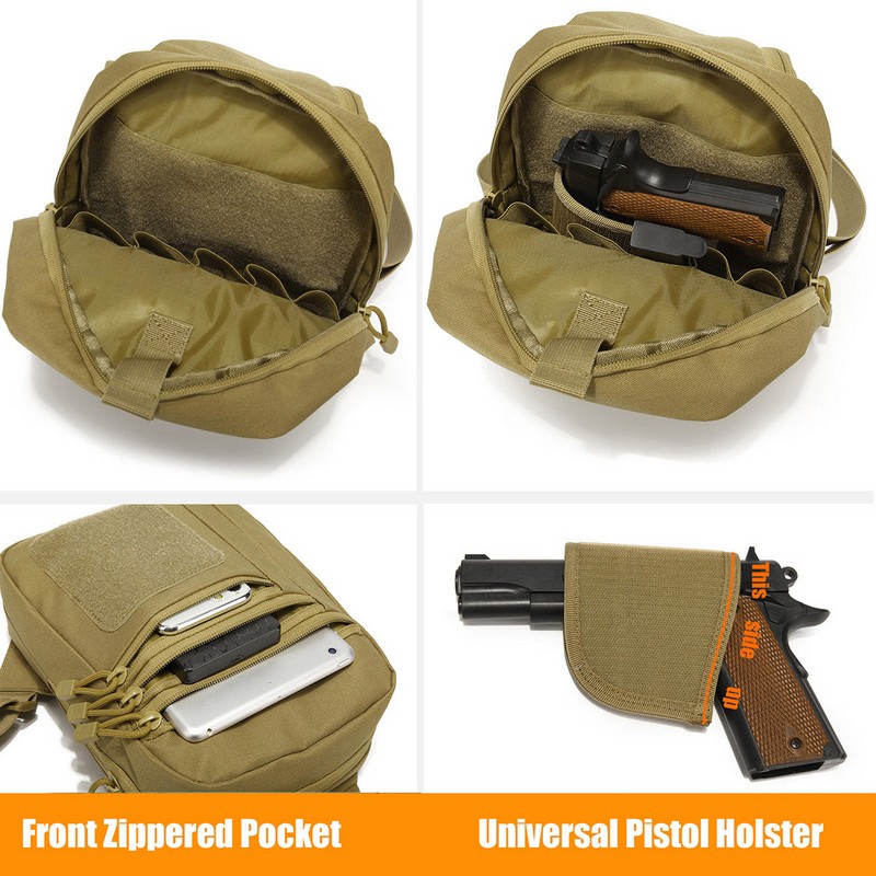 New Tactical Chest Bag Pistol  – обзор и цена Edc Carry Bag For Pistol