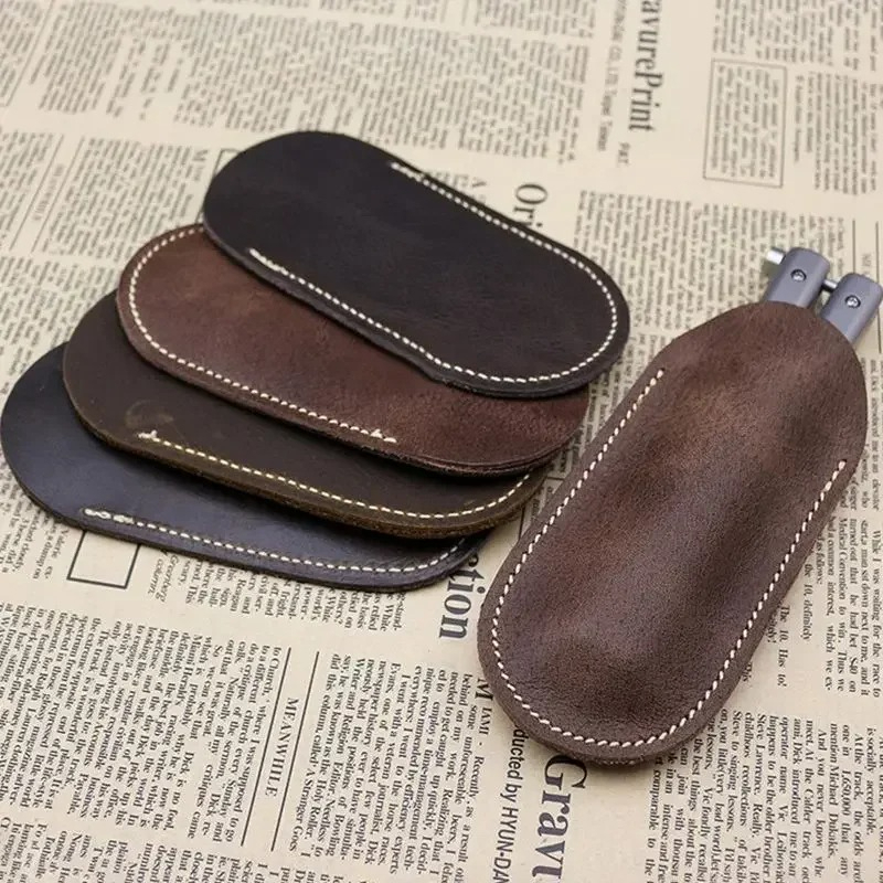 Leather small knife cover carr – обзор и цена Edc Carry Clip