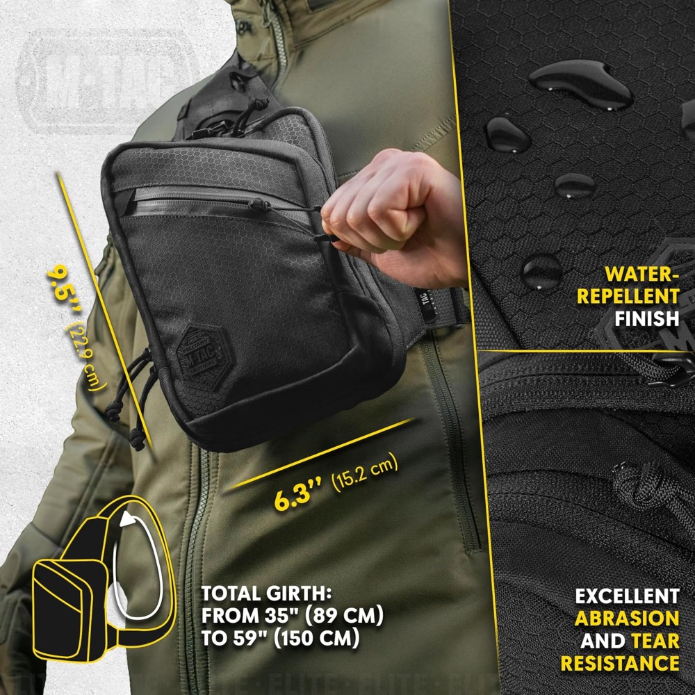 EDC Tactical Crossbody Sling B – обзор и цена Edc Concealed Carry Bag