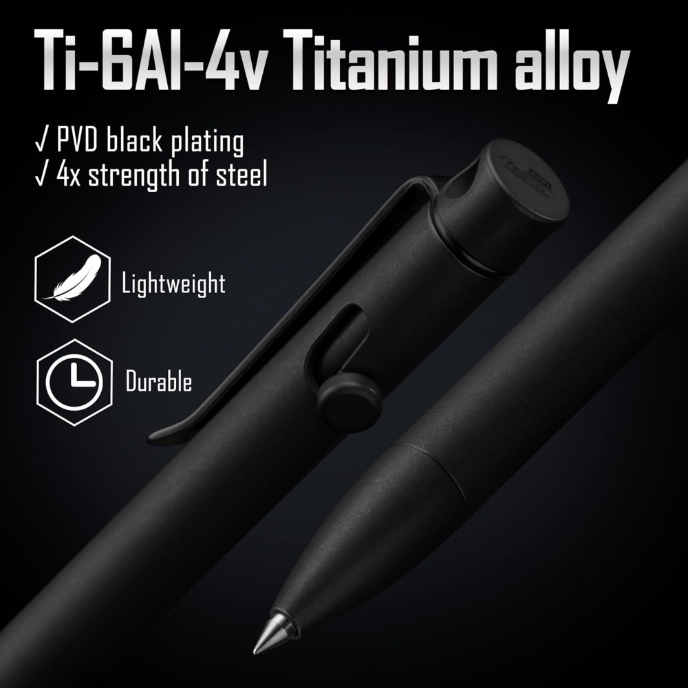 Bolt Action EDC Pen with Clip, – обзор и цена Edc Carry Clip