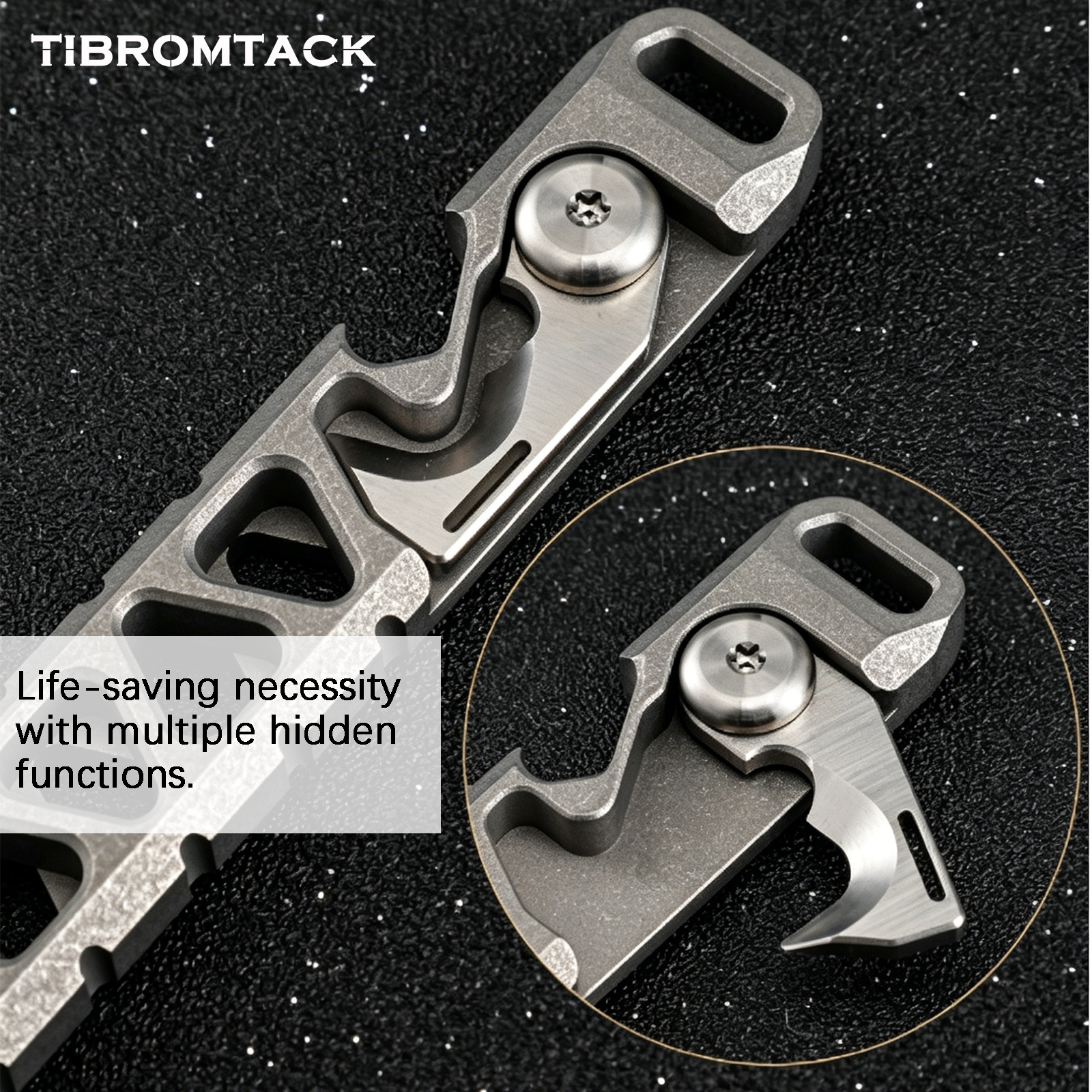 TIBROMTACK Titanium Multi-Func – обзор и цена Edc Carry Co