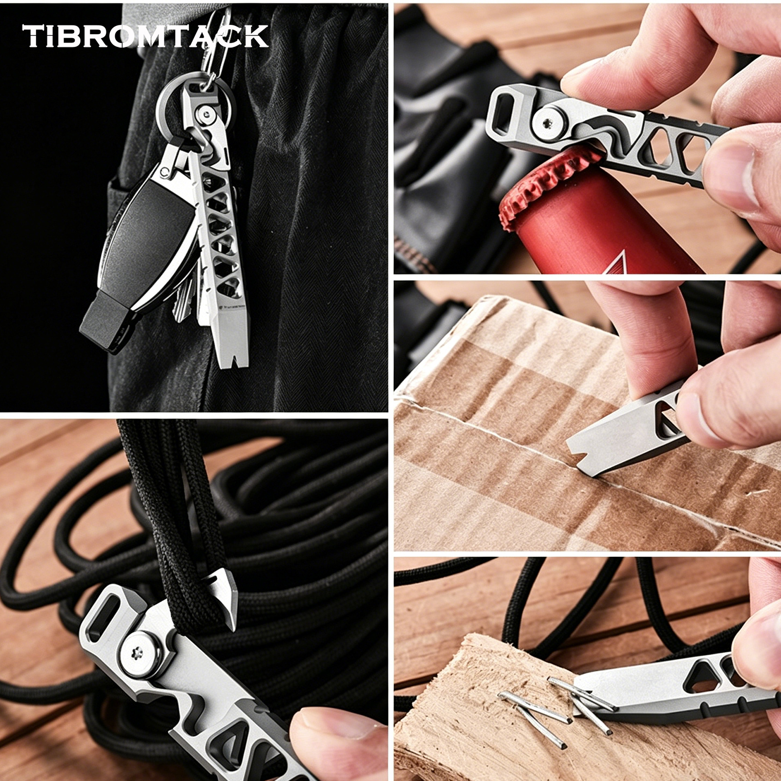 TIBROMTACK Titanium Multi-Func – обзор и цена Edc Carry Co