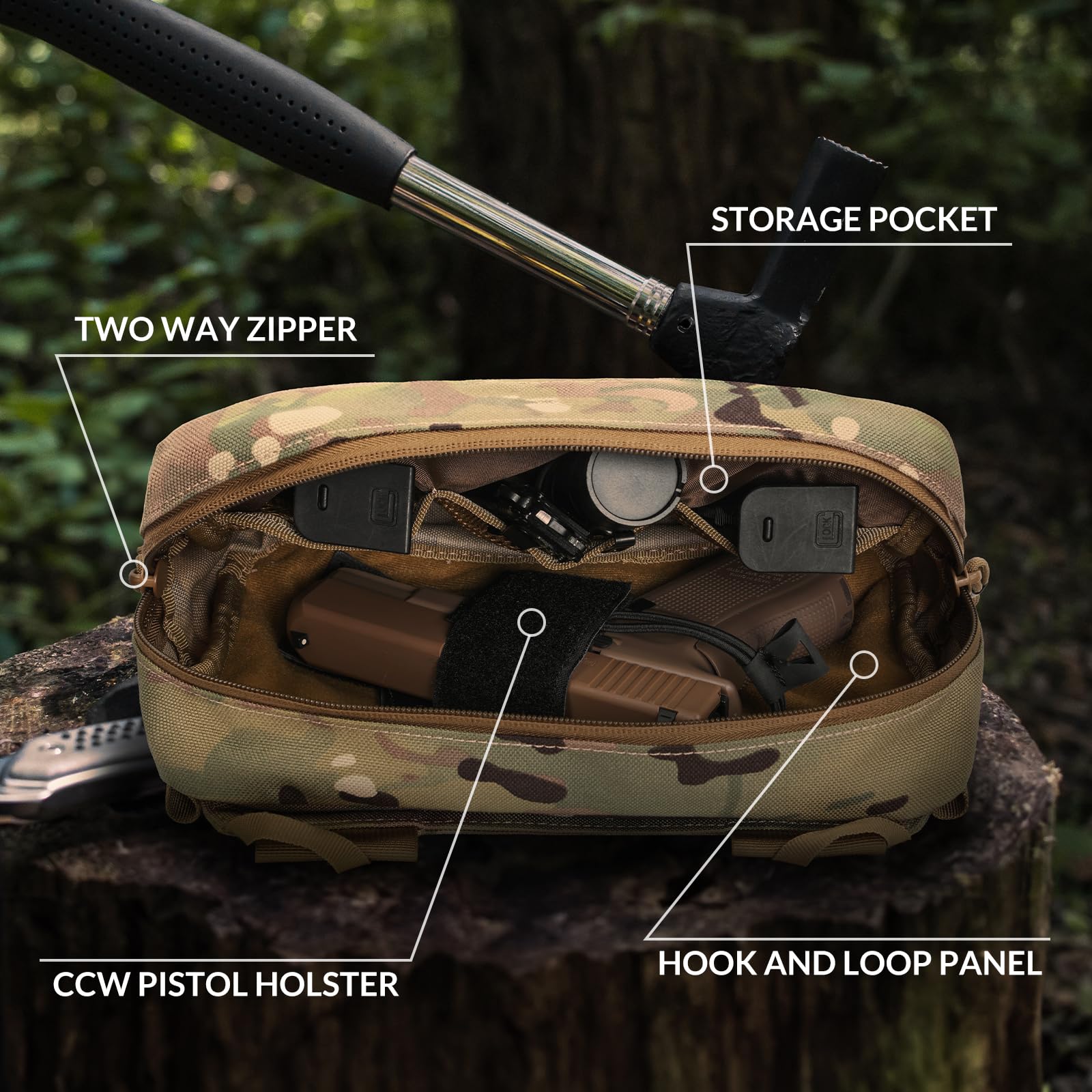 Tactical Fanny Pack, Concealed – обзор и цена Edc Carry Fanny Pack