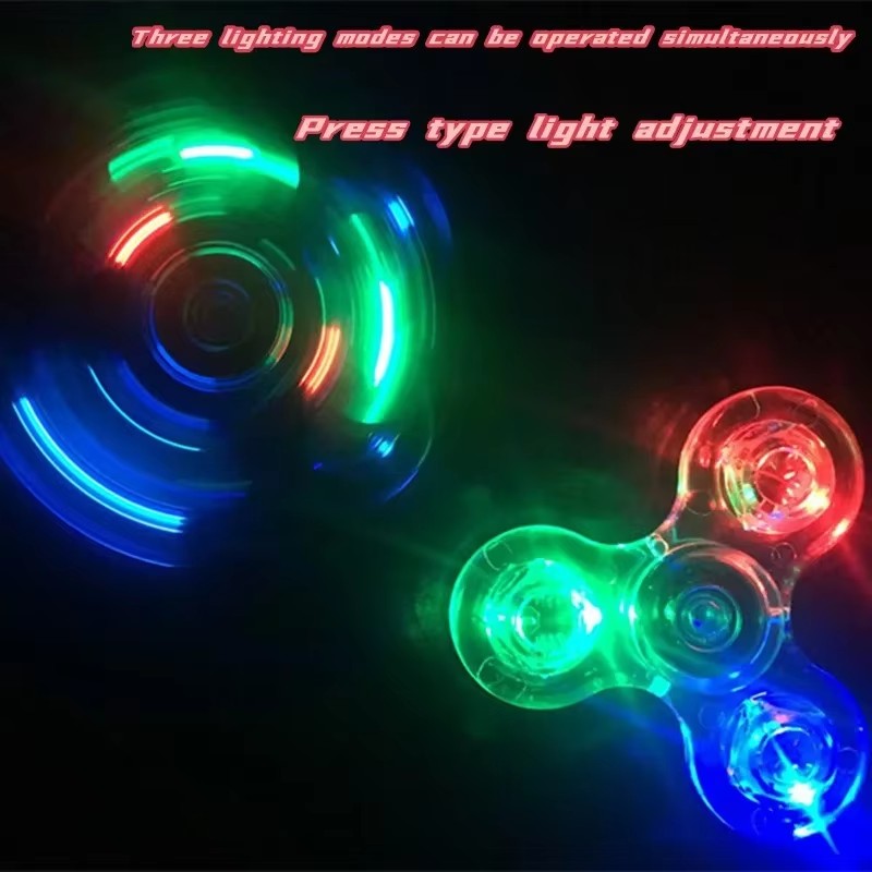 Crystal Luminous LED Light Fid – обзор и цена Fidget Spinner Bearing