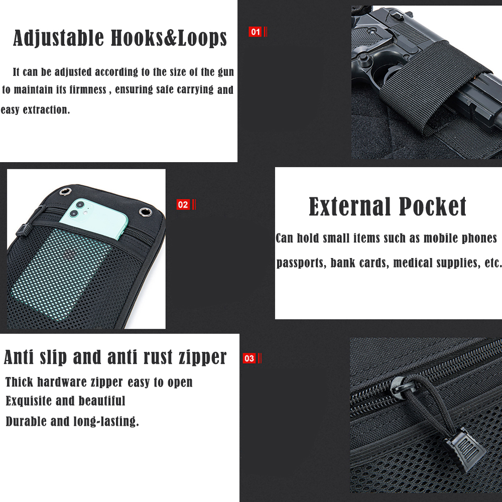 EDC Waist Pack with Hidden Hol – обзор и цена Edc Carry Fanny Pack