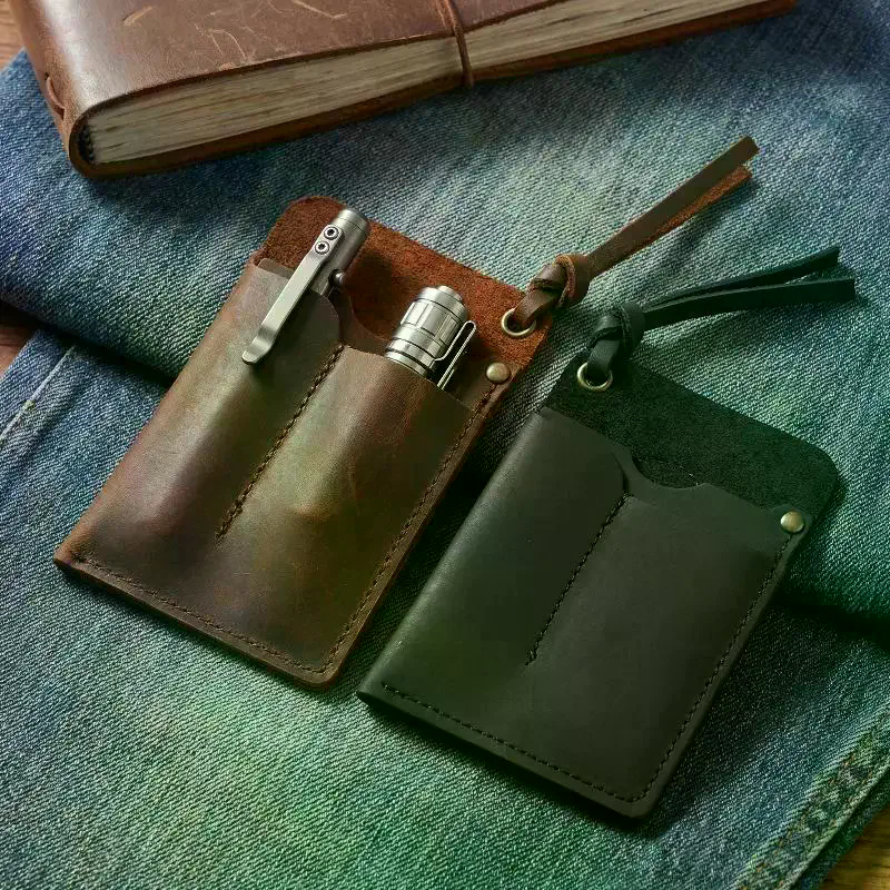 Handmade Genuine Leather EDC T – обзор и цена Edc Carry Clip