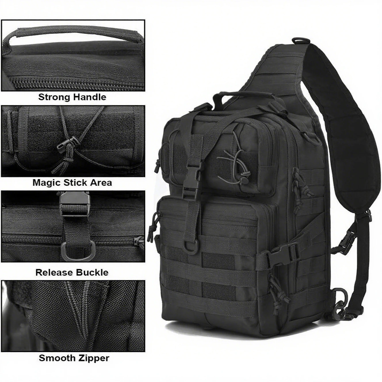 Tactical Sling Backpack Should – обзор и цена Edc Carry Bag For Pistol