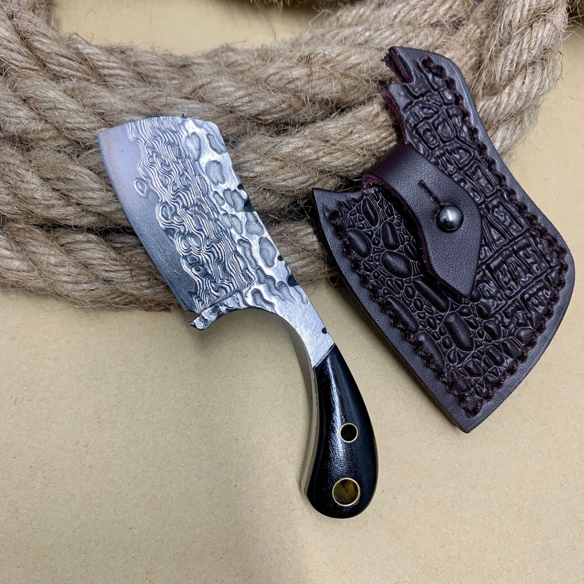 RHON 40MM Mini Full Tang Blade – обзор и цена Edc Pocket Carry Fixed Blade